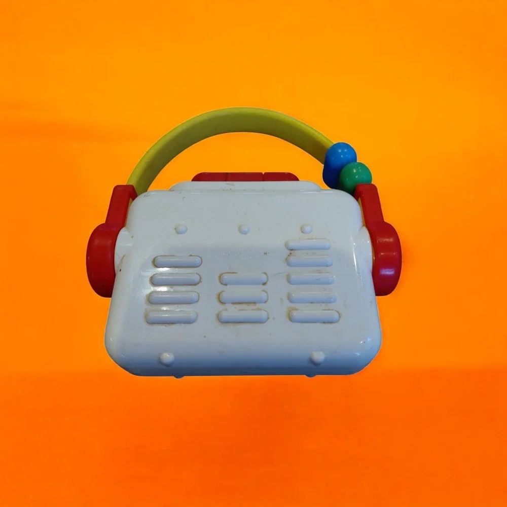 Vintage Fisher Price Chatter Telephone Pull Toy‎ Classic Rainbow Kids Play Toy